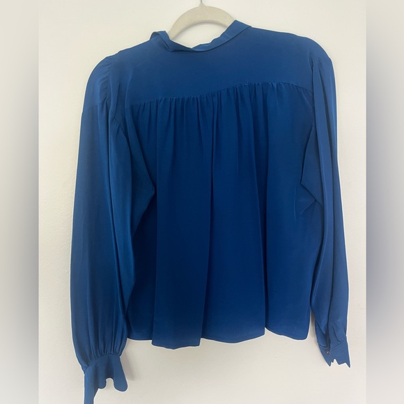 Silk Long Sleeve Blouse - Picture 5 of 5